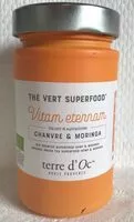 入っている砂糖の量 Thé vert superfood - Vitam eternam