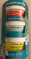 入っている砂糖の量 Trio de thés glacés bio