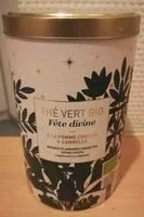Quantité de sucre dans Thé vert bio fête divine