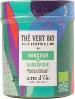 入っている砂糖の量 Thé vert minceur saveur pissenlit et fève de cacao Bio