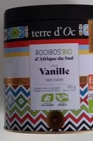 入っている砂糖の量 Rooibos'bio d afrique du sud
