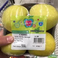 Suhkru kogus sees Golden delicious