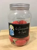 Zuckermenge drin Bocal Grosses Fraises 450 g