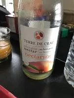 Suhkru kogus sees Terre de Crau Les fruits au bon goût de Provence Nectar de Nectarine