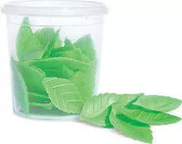 Amount of sugar in Décos Azymes - 24 Feuilles Vertes - Scrapcooking