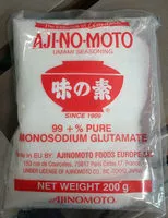 Количество сахара в Aji-no-moto