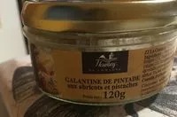 Cantidad de azúcar en Galantine de pintade