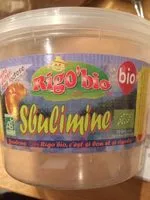 Sucre et nutriments contenus dans Rigo bio