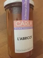 Sucre et nutriments contenus dans Carla