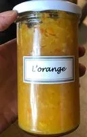 चीनी की मात्रा Confiture L'Orange