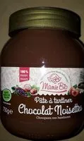 Amount of sugar in Pate à tartiner chocolat noisette équitable bio