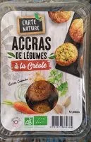 Cantidad de azúcar en ACCRAS DE LEGUMES À LA CRÉOLE