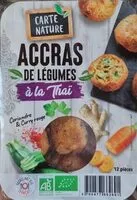 Cantidad de azúcar en Accras de légumes à la Thaï