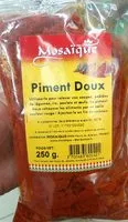 入っている砂糖の量 Piment doux