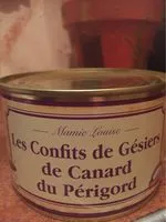 Sucre et nutriments contenus dans Mamie louise