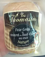 Sucre et nutriments contenus dans Les thomasin