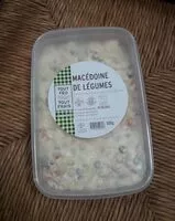 Quantité de sucre dans Macédoine de légumes