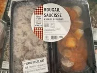 Quantité de sucre dans Rougail saucisse