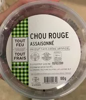 Quantité de sucre dans Chou rouge assaisonné