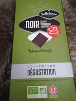 含糖量 Chocolat noir éclats d'amandes