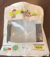 Quantité de sucre dans Mix croquant