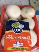 Sokerin määrä sisällä Champignons de Paris