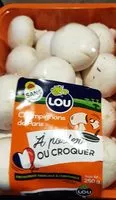 Zuckermenge drin Champignon de Paris