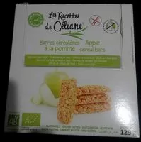 Suhkru kogus sees Barres De Céréales à La Pomme Bio