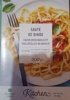 含糖量 Sauté de dinde façon osso bucco et tagliatelles