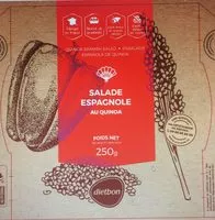 Cantidad de azúcar en Salade espagnole au quinoa