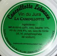 Suhkru kogus sees Cancoillotte la camoillotte au vin du jura