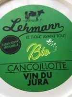 Suhkru kogus sees Cancoillotte bio vin du jura