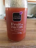 Sucre et nutriments contenus dans Coeur de cactus