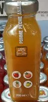 入っている砂糖の量 Pomme Pêche Ananas