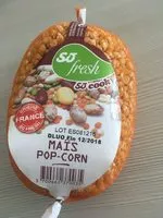 Sucre et nutriments contenus dans So fresh