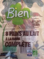चीनी की मात्रा 8 petits pains au lait à la farine complète