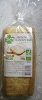 चीनी की मात्रा Brioche tranchée Bio