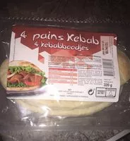 Cantidad de azúcar en Pains kebabs