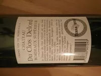 糖質や栄養素が Chateau du clos delord