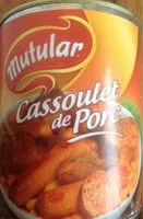 Sokerin määrä sisällä Cassoulet de porc