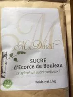 Sucre et nutriments contenus dans Xyliplus