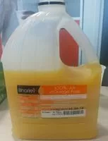 Amount of sugar in 100% Jus d'Orange Frais