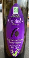 İçindeki şeker miktarı Huile d’olive Thym & Romarin
