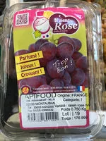 Sucre et nutriments contenus dans M-sieur rose