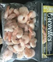 Sucre et nutriments contenus dans Cook shrimp