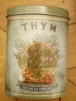 Quantité de sucre dans Thym de Provence