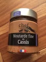 Sokerin määrä sisällä Moutarde fine au Cassis