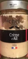 Sokerin määrä sisällä Crème d'ail