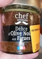 Sokerin määrä sisällä Délice d'olives noires et aux figues