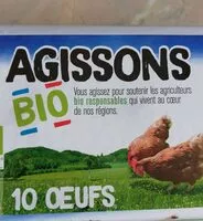 Sucre et nutriments contenus dans Agissons